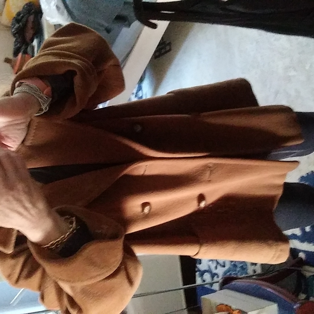 Max Mara Cashmere Blend coat/jacket sz 4 relaxed fit - Picture 13 of 16